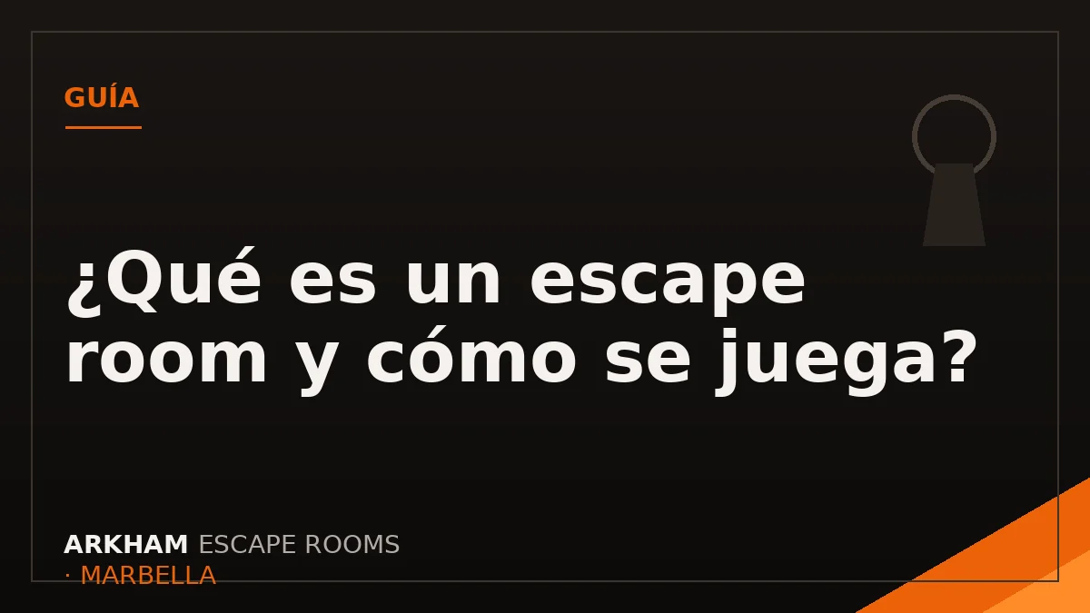 What is an escape room and how do you play? Beginner's guide