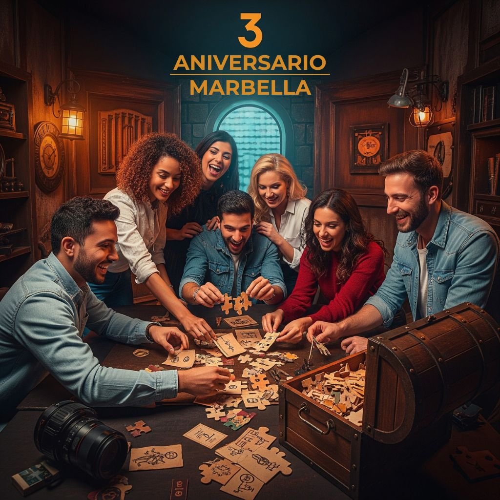 3 ANIVERSARIO escape room marbella